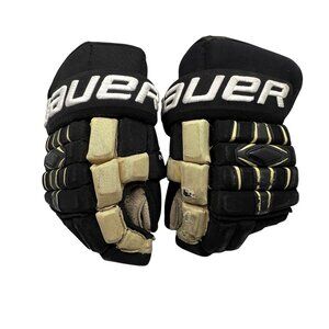 Chris Kunitz 2013-14 Bauer Nexus 1000 Game Used Worn Gloves NHL Stadium Series